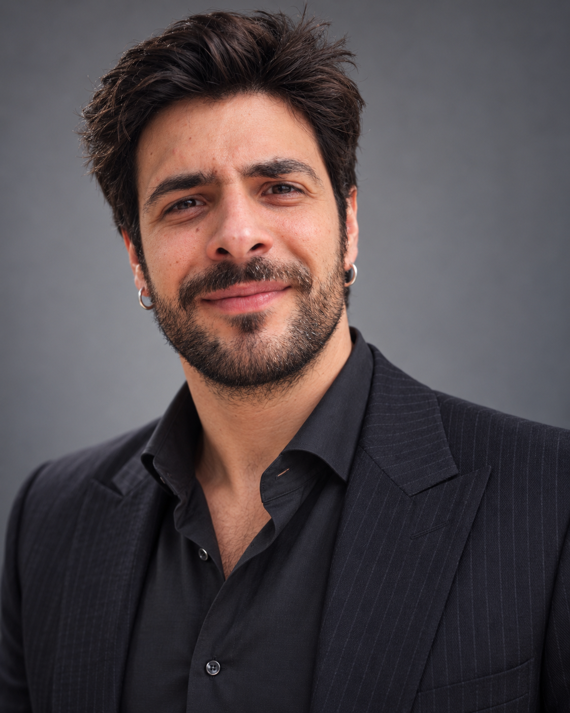 Salvatore Arancio Febbo in abito scuro